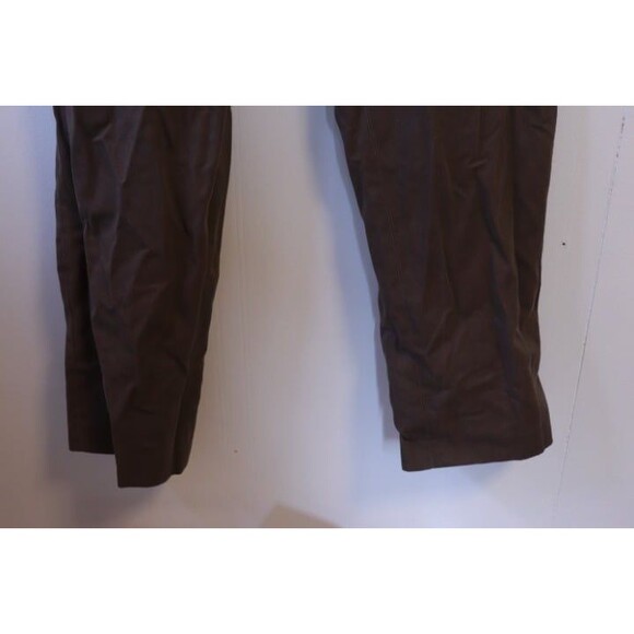 Twinhill Chino UPS Pants Men's Size 36 Brown Solid Regular Fit Button Closure - Picture 3 of 7